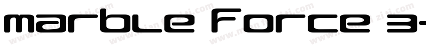 marble force 3字体转换